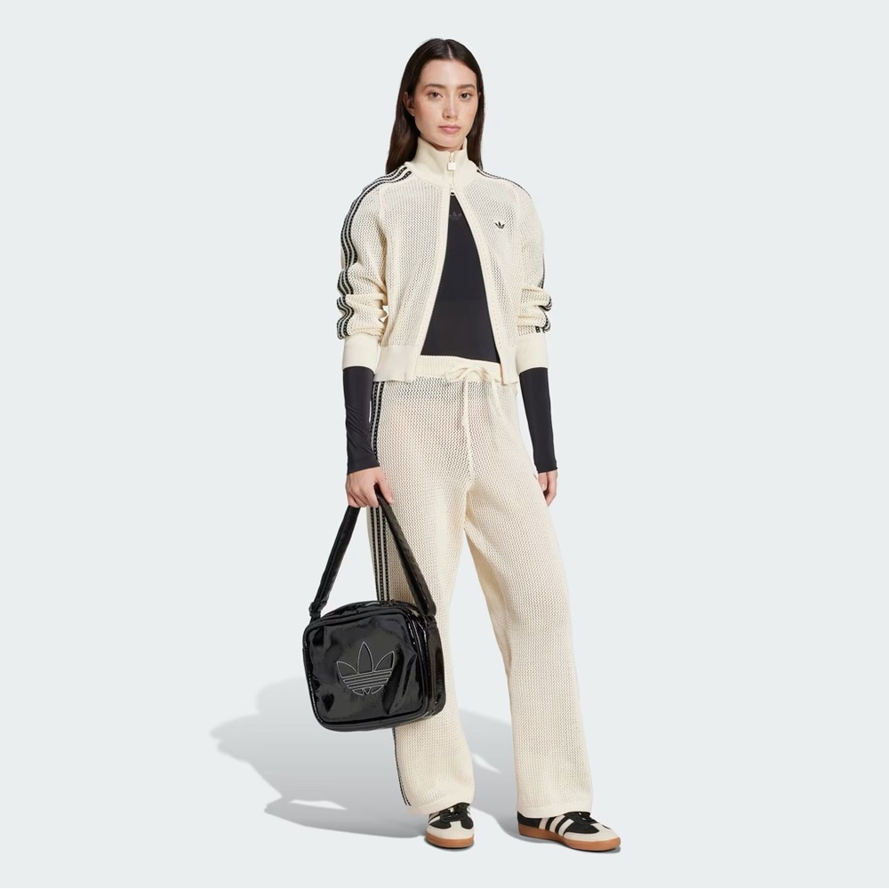 NWT Adidas Cream Crochet Women's Track Pants